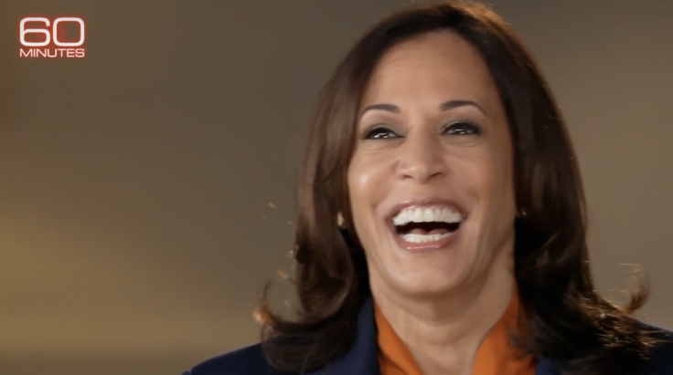 Watch Kamala Harris Laugh When Asked Tough Questions - Conservative Review